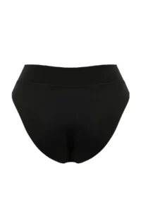 TRENDYOLMİLLA Black V Cut Regular Waist Regular Bikini Bottom - Image 6