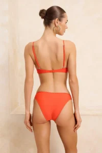 TRENDYOLMİLLA Rejection Regular Waist brazilian Basic Bikini Bottom - Image 4