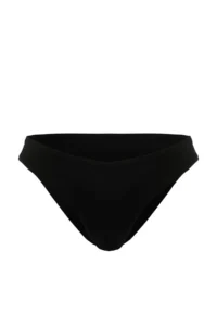 TRENDYOLMİLLA Black Regular Waist brazilian Basic Bikini Bottom - Image 5