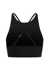 TRENDYOLMİLLA Black Barbell Collar Covered Bikini Top - Image 2