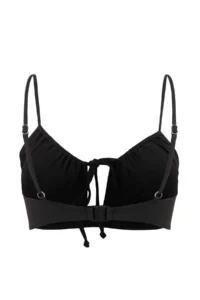 TRENDYOLMİLLA Black bralette Tunnel Covered Bikini Top - Image 2