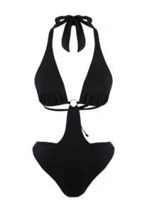 TRENDYOLMİLLA Black Triangle Covered with accessories brazilian Mayokini - Image 4