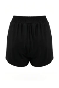 TRENDYOLMiLLA Black Knitting Super Mini Gipelli Beach Shorts - Image 2