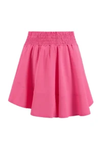 TRENDYOLMİLLA Pink Weaving Mini Beach Shorts Skirt