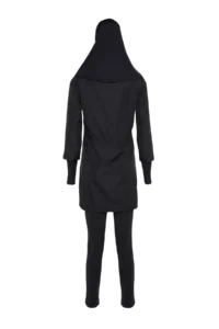Trendyol Modest Black Fully Closed Performance Knitting Lycra 4 Sets Swimsuit Set - Image 16