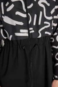 Trendyol Modest Black Parachute Quick Drying Performance Surf Hijab Haşema 4 Sets Swimsuit Set - Image 3