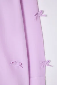 Trendyol Modest Lilac Bow Detailed Weaving Shirt - Image 11