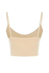 TRENDYOLMİLLA Nude seamless/Seamless Without underwire Rope Sleeveless Knitting Bustier - Image 7
