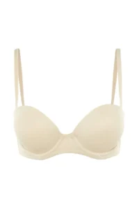 TRENDYOLMİLLA Nude Rope Sleeveless Ekstra Dolgulu/Push-Up balconette Knitting Bra - Image 8