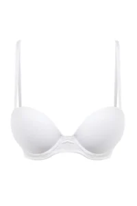TRENDYOLMİLLA White Rope Sleeveless Ekstra Dolgulu/Push-Up balconette Knitting Bra - Image 9