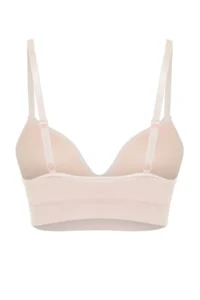TRENDYOLMİLLA Powder Pink Pink seamless Rope Sleeveless without filling Without underwire Covered bralette Knitting Bra - Image 10
