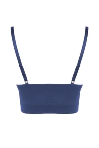 TRENDYOLMİLLA Indigo seamless/Seamless Rope Sleeveless without filling Without underwire Covered bralette Knitting Bra - Image 11
