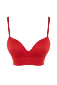 TRENDYOLMİLLA Rejection seamless/Seamless Rope Sleeveless without filling Without underwire Covered bralette Knitting Bra - Image 9