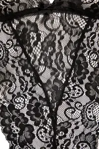 TRENDYOLMİLLA Black Lace Rope Sleeveless snaps Knitting Bodysuit .D.00008 - Image 7