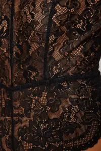 TRENDYOLMİLLA Black Lace Rope Sleeveless snaps Knitting Bodysuit .D.00009 - Image 5