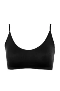 TRENDYOLMİLLA Black seamless Rope Sleeveless Back Detailed Without underwire Wireless bralette Knitting Bra - Image 11