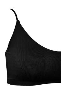 TRENDYOLMİLLA Black seamless Rope Sleeveless Back Detailed Without underwire Wireless bralette Knitting Bra - Image 9