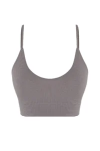 TRENDYOLMİLLA Gray seamless/Seamless Rope Sleeveless Without underwire Wireless bralette Knitting Bra - Image 8