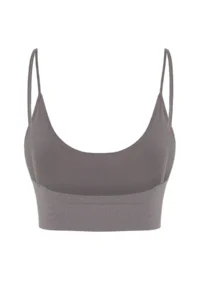 TRENDYOLMİLLA Gray seamless/Seamless Rope Sleeveless Without underwire Wireless bralette Knitting Bra - Image 9