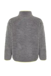 TRENDYOLMİLLA Gray Plush Knitting Sports Sweatshirt - Image 11