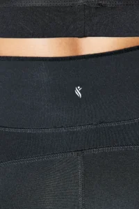 TRENDYOLMİLLA Black Extra Tummy Shaping Layer Mat Full Size Knitting Sports Leggings - Image 4