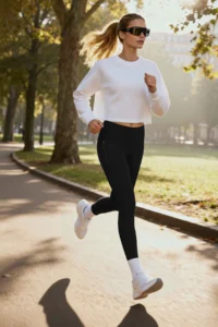 TRENDYOLMİLLA Black Brushed Soft Material With Fleece Inside Winter Knitting Full Size Sports Leggings