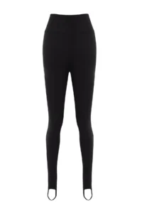 TRENDYOLMİLLA Black Brushed Soft Material Fuzo Full Size Yoga Knitting Sports Leggings - Image 7