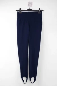 TRENDYOLMİLLA Navy Blue Brushed Soft Material Fuzo Full Size Yoga Knitting Sports Leggings - Image 9