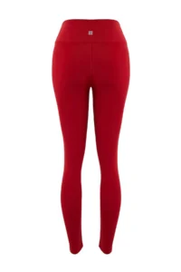 TRENDYOLMİLLA Rejection Soft Brushed Material Reflector Print Detailed Full Size Knitting Sports Leggings - Image 7