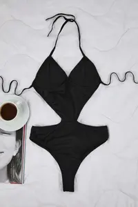 TRENDYOLMİLLA Black Micro Binding Detailed Bodysuit .D.00019 - Image 5