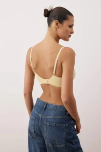 TRENDYOLMİLLA Nude Ghost Seamless/Laser Cutting Without underwire Covered Micro bralette Knitting Bra - Image 5