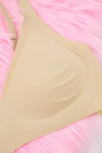 TRENDYOLMİLLA Nude Ghost Seamless/Laser Cutting Without underwire Covered Micro bralette Knitting Bra - Image 8