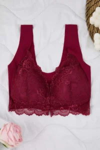 TRENDYOLMİLLA Cherry Agrafli Micro Covered Bustier Bra - Image 7