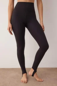 TRENDYOLMİLLA Black Brushed Soft Material Füzo Sports Leggings