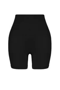 TRENDYOLMİLLA Black seamless/Seamless Extra Shaping Knitting Sports Shorts/Short Leggings - Image 8