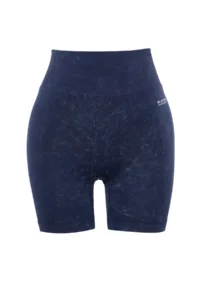 TRENDYOLMİLLA Mavi seamless/Seamless Washable Knitting Sports Shorts/Short Leggings - Image 8