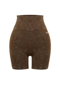 TRENDYOLMİLLA Brown seamless/Seamless Washable Knitting Sports Shorts/Short Leggings - Image 8