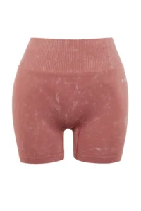 TRENDYOLMİLLA Dusty Rose seamless/Seamless Washable Knitting Sports Shorts/Short Leggings - Image 7