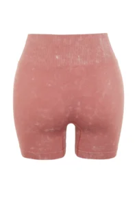 TRENDYOLMİLLA Dusty Rose seamless/Seamless Washable Knitting Sports Shorts/Short Leggings - Image 9