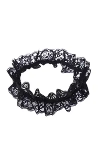 TRENDYOLMİLLA Black Lace Bacak Banded Rope Sleeveless snaps Knitting Bodysuit .D.00001 - Image 10