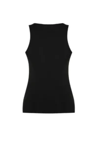 TRENDYOLMİLLA Black Shaping 2 Layer Padded Sports Bra Square Neck Knitting Sports Top/Blouse - Image 8