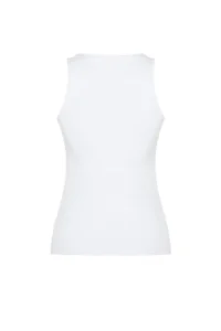 TRENDYOLMİLLA White Shaping 2 Layer Padded Sports Bra Square Neck Knitting Sports Top/Blouse - Image 8