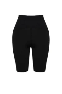 TRENDYOLMİLLA Black Mat Shaping Material Reflector Printed Knitting Sports Biker/Cycler/Short Leggings - Image 9