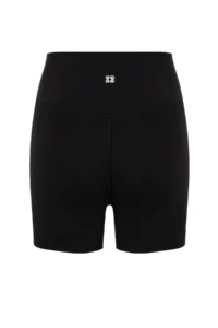 TRENDYOLMİLLA Black Brushed Soft Material Drink Waist Pocket Detail Knitting Sports Shorts/Short Leggings - Image 8