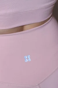 TRENDYOLMİLLA Pink Brushed Soft Material Drink Waist Pocket Detail Knitting Sports Shorts/Short Leggings - Image 4