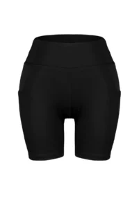 TRENDYOLMİLLA Black Double Pocket Detail Knitting Sports Shorts/Short Leggings - Image 8