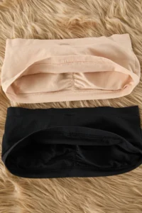 TRENDYOLMİLLA Black-Nude 2 Sets seamless Without underwire Covered Bandeau Knitting Bra - Image 10
