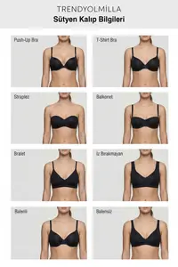 TRENDYOLMİLLA Black-Nude 2 Sets seamless Without underwire Wireless Sleeveless bralette Bra - Image 4