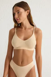 TRENDYOLMİLLA Black-Nude 2 Sets seamless Without underwire Wireless Sleeveless bralette Bra - Image 5