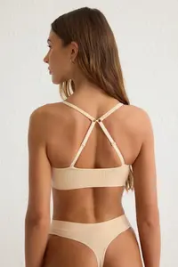 TRENDYOLMİLLA Black-Nude 2 Sets seamless Without underwire Wireless Sleeveless bralette Bra - Image 7